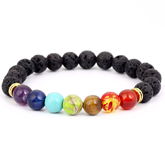 7 Chakra Stone Bracelet