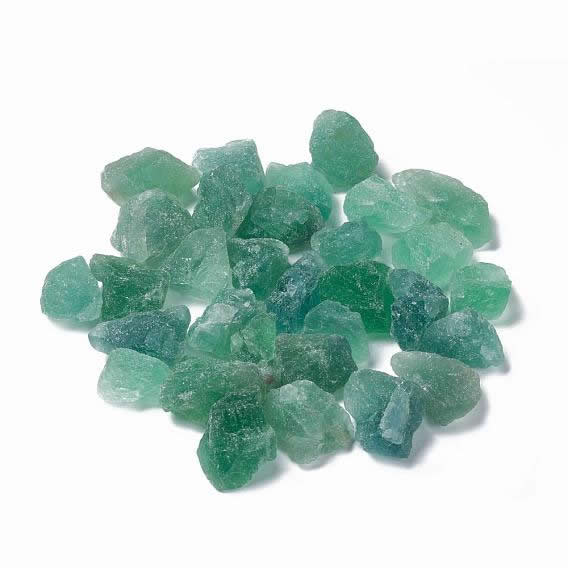 Green Fluorite Crystal