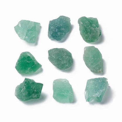 Green Fluorite Crystal