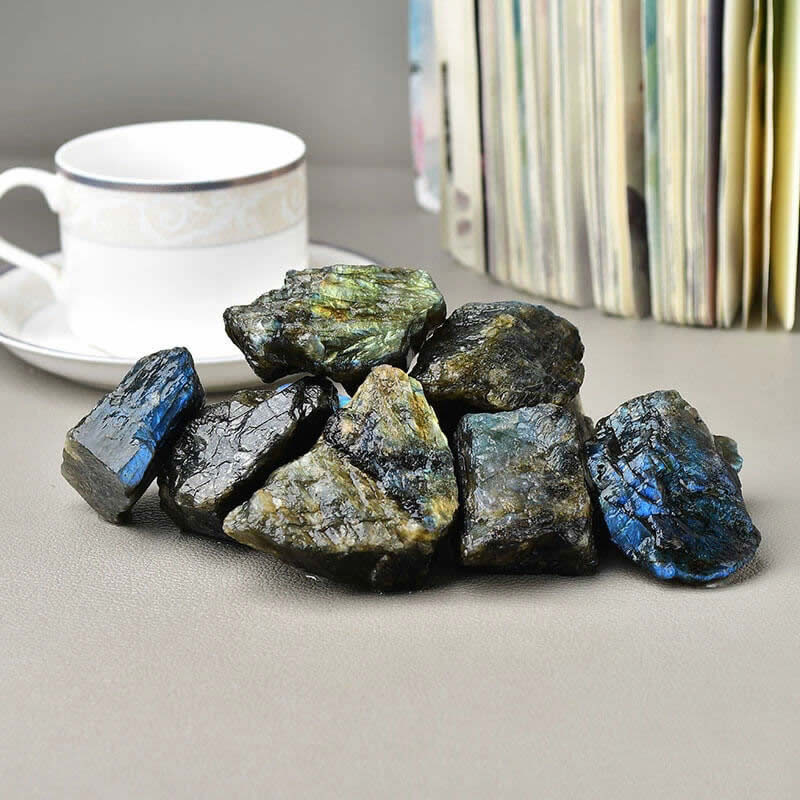 Raw Labradorite Stone