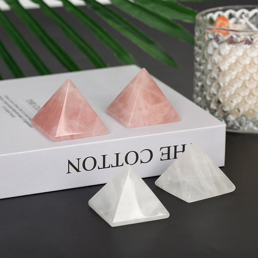 Rose Quartz Pyramid