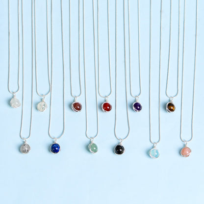 Zodiac Crystal Necklace